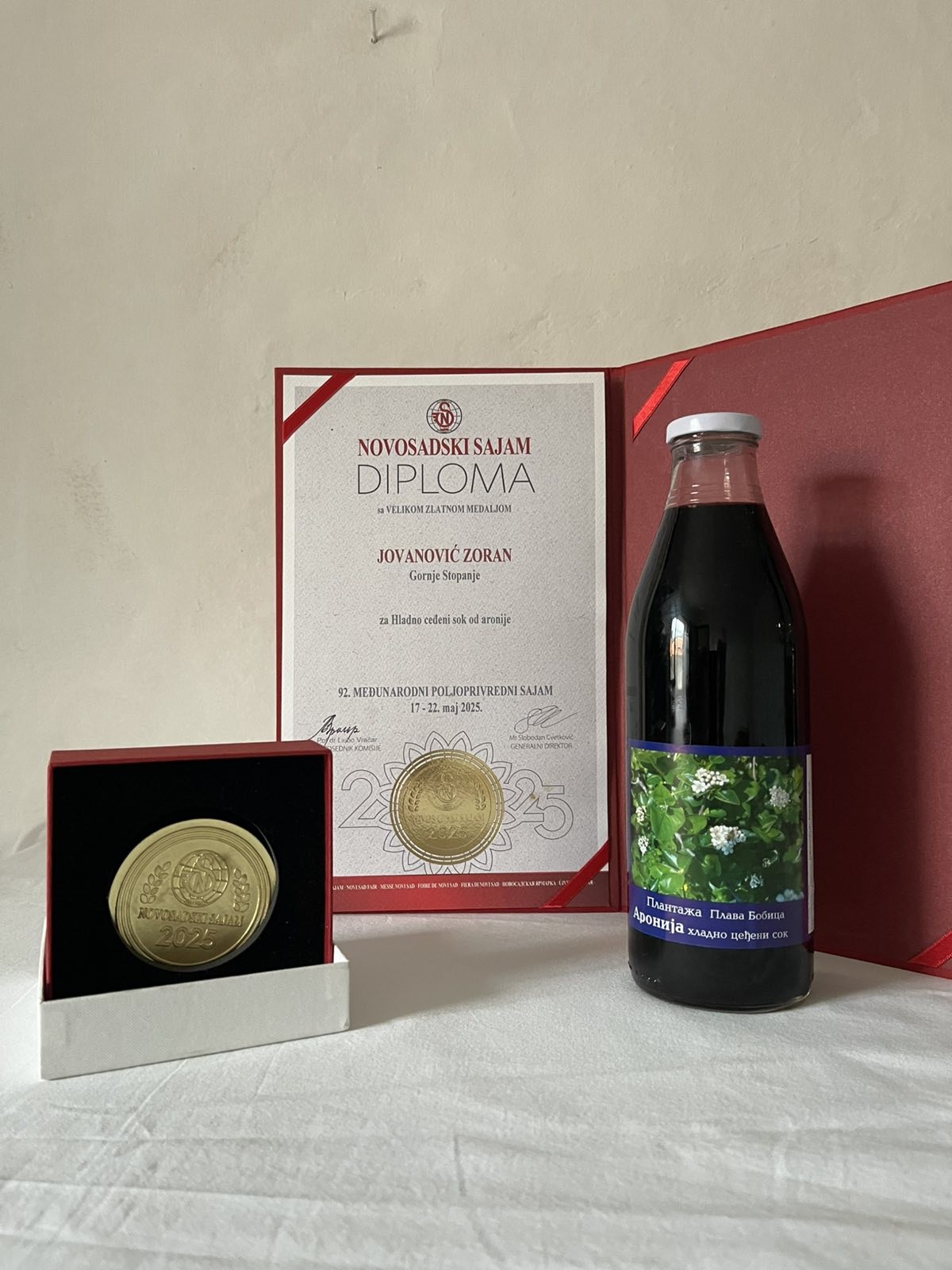 Slika proizvoda Matični sok od Aronije 1l